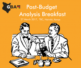 GBA Post-Budget Analysis Breakfast 2017